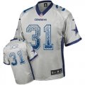 Wholesale Cheap Nike Cowboys #31 Byron Jones Grey Men's Stitched NFL Elite Drift Fashion Jersey