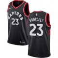 Wholesale Cheap Raptors #23 Fred VanVleet Black Women's Basketball Swingman Statement Edition Jersey