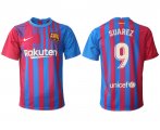 Wholesale Cheap Men 2021-2022 Club Barcelona home aaa version red 9 Nike Soccer Jerseys1