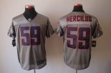 Wholesale Cheap Nike Texans #59 Whitney Mercilus Grey Shadow Men's Stitched NFL Elite Jersey