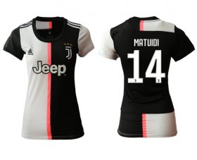 Wholesale Cheap Women\'s Juventus #14 Matuidi Home Soccer Club Jersey