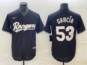 Cheap Men's Texas Rangers #53 Adolis Garc