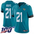 Wholesale Cheap Nike Jaguars #21 A.J. Bouye Teal Green Alternate Men's Stitched NFL 100th Season Vapor Limited Jersey