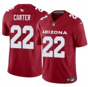 Cheap Men's Arizona Cardinals #22 Michael Carter Red 2024 F.U.S.E. Vapor Untouchable Limited Football Stitched Jersey