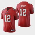 Wholesale Cheap Tampa Bay Buccaneers #12 Tom Brady Red Men's Nike 2020 Vapor Limited NFL Jersey