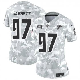 Cheap Women\'s Atlanta Falcons #97 Grady Jarrett 2024 F.U.S.E Arctic Camo Salute To Service Limited Stitched Football Jersey(Run Small)