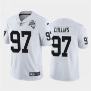 Wholesale Cheap Nike Las Vegas Raiders 97 Maliek Collins White 2020 Inaugural Season Vapor Untouchable Limited Jersey