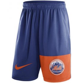 Wholesale Cheap Men\'s New York Mets Nike Royal Cooperstown Collection Dry Fly Shorts