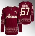 Cheap Men's Arizona Coyotes #67 Lawson Crouse Garnet Alternate Pro Jersey