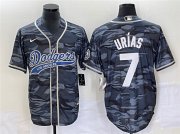 Wholesale Cheap Men's Los Angeles Dodgers #7 Julio Ur