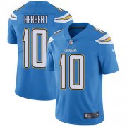 Wholesale Cheap Nike Chargers #10 Justin Herbert Electric Blue Alternate Youth Stitched NFL Vapor Untouchable Limited Jersey