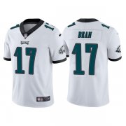 Wholesale Cheap Men's Philadelphia Eagles #17 Nakobe Dean White Vapor Untouchable Limited Stitched Jersey