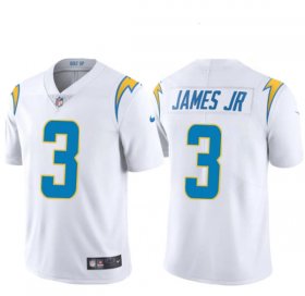 Wholesale Cheap Men\'s Los Angeles Chargers #3 Derwin James Jr. White Vapor Untouchable Limited Stitched Jersey