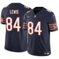 Cheap Men's Chicago Bears #84 Marcedes Lewis Navy 2024 F.U.S.E. With 1-star C Patch Vapor Untouchable Limited Football Stitched Jersey