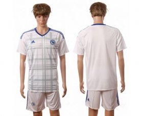 Wholesale Cheap Bosnia Herzegovina Blank Away Soccer Country Jersey