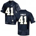 Wholesale Cheap Notre Dame Fighting Irish 41 Matthias Farley Navy College Football Jersey