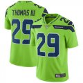 Wholesale Cheap Nike Seahawks #29 Earl Thomas III Green Men's Stitched NFL Limited Rush Jersey