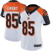 Wholesale Cheap Nike Bengals #85 Tyler Eifert White Women's Stitched NFL Vapor Untouchable Limited Jersey