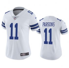 Wholesale Cheap Women\'s Dallas Cowboys #11 micah parsons White 2021 draft jersey