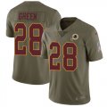 Wholesale Cheap Nike Redskins #28 Darrell Green Olive Men's Stitched NFL Limited 2017 Salute to Service Jersey