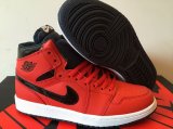 Wholesale Cheap Air Jordan 1 Retro Shoes Red/Black-white