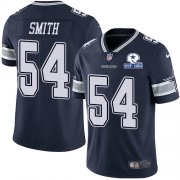 Wholesale Cheap Nike Cowboys #54 Jaylon Smith Navy Blue Team Color Men's Stitched With Established In 1960 Patch NFL Vapor Untouchable Limited Jersey