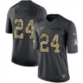 Wholesale Cheap Nike Redskins #24 Josh Norman Black Men's Stitched NFL Limited 2016 Salute to Service Jersey