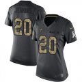 Wholesale Cheap Nike Saints #20 Janoris Jenkins Black Women's Stitched NFL Limited 2016 Salute to Service Jersey