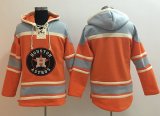 Wholesale Cheap Astros Blank Orange Sawyer Hooded Sweatshirt MLB Hoodie