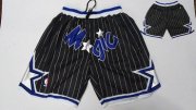 Wholesale Cheap Men's Orlando Magic Black Just Don Stitched Shorts