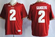 Wholesale Cheap Florida State Seminoles #2 Deion Sanders 2013 Red Jersey