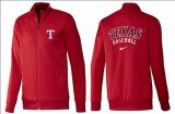 Wholesale Cheap MLB Texas Rangers Zip Jacket Red