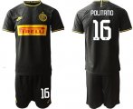 Wholesale Cheap Inter Milan #16 Politano Third Soccer Club Jersey