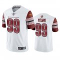 Wholesale Cheap Men's Washington Commanders #99 Chase Young White Vapor Untouchable Stitched Football Jersey