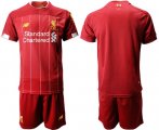 Wholesale Cheap Liverpool Blank Red Home Soccer Club Jersey