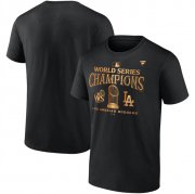 Cheap Men's Los Angeles Dodgers Black 2024 World Series Champions Big & Tall Parade T-Shirt