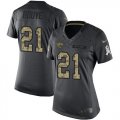 Wholesale Cheap Nike Jaguars #21 A.J. Bouye Black Women's Stitched NFL Limited 2016 Salute to Service Jersey