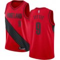 Wholesale Cheap Blazers #9 Nassir Little Red Basketball Swingman Statement Edition Jersey