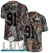 Wholesale Cheap Nike Chiefs #91 Derrick Nnadi Camo Super Bowl LIV 2020 Men's Stitched NFL Limited Rush Realtree Jersey