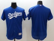 Wholesale Cheap Dodgers Blank Blue Flexbase Authentic Collection Stitched MLB Jersey