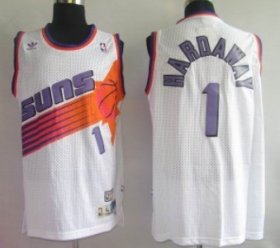 Wholesale Cheap Phoenix Suns #1 Penny Hardaway White Swingman Throwback Jersey