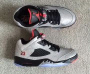 Wholesale Cheap Air Jordan 5 Low Neymar Gray/red-black