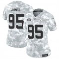 Cheap Women's Kansas City Chiefs #95 Chris Jones 2024 F.U.S.E Arctic Camo Salute To Service Limited Stitched Football Jersey(Run Small)