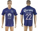 Wholesale Cheap America #22 P.Aguilar Blue Soccer Club Jersey