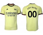 Wholesale Cheap Men 2021-2022 Club Arsenal away aaa version green customized Soccer Jersey