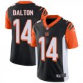 Wholesale Cheap Nike Bengals #14 Andy Dalton Black Team Color Youth Stitched NFL Vapor Untouchable Limited Jersey