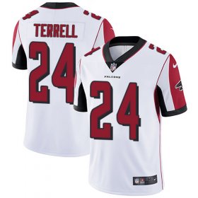 Wholesale Cheap Nike Falcons #24 A.J. Terrell White Youth Stitched NFL Vapor Untouchable Limited Jersey