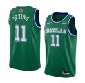 Cheap Men's Dallas Mavericks #11 Kyrie Irving Green 2024 Finals Classic Edition Stitched Basketball Jersey