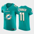 Wholesale Cheap Miami Dolphins #11 DeVante Parker Aqua Green Men's Nike Big Team Logo Elite NFL Jersey