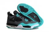 Wholesale Cheap Air Jordan 4 Retro TIFFANY Shoes Blue/black-white